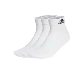 Adidas C SPW ANK 3P-3 pack-WHITE/BLACK ponožky - Velikost 46/48 obraz