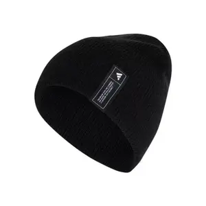 Adidas ESS BEANIE BLACK/WHITE zimní čepice - Velikost UNI obraz
