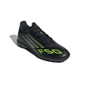 Adidas F50 League M TF core black/iron metallic/lucid lemon pánské fotbalové kopačky turfy - Velikost 42 obraz