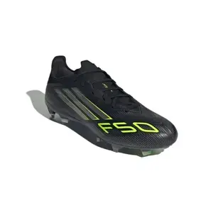 Adidas F50 Pro M FG core black/iron metallic/lucid lemon pánské outdoorové fotbalové kopačky - Velikost 42 obraz