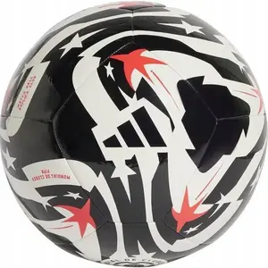 Adidas FCWC CLB WHITE/BLACK/LUCRED fotbalový míč - Velikost 5 obraz