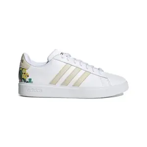 Adidas Grand Court 2.0 cloud white/ecru tinf/core black dámské tenisky - Velikost 40 obraz