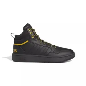 Adidas Hoops 3.0 Mid WTR core black/core black/preloved yellow pánské zimní tenisky - Velikost 44 obraz