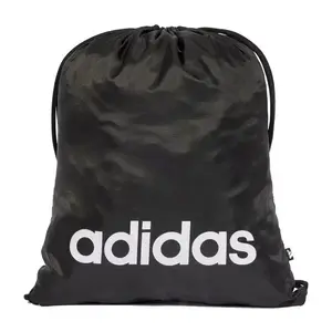 Adidas LINEAR GYMSACK BLACK/WHITE vak - Velikost 13, 25 L obraz