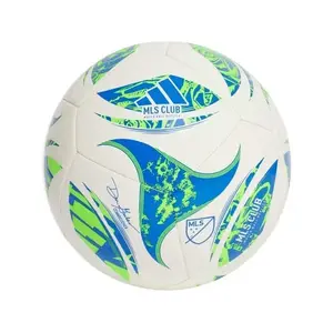 Adidas MLS CLB WHITE/GREEN/GLOBLU fotbalový míč - Velikost 5 obraz