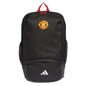 Adidas MUFC BP BLACK/REARED batoh - Velikost 26 L obraz