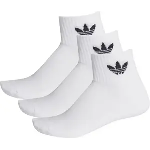 Adidas Originals 3 PACK - MID ANKLE SCK-WHIT ponožky - Velikost 37/39 obraz