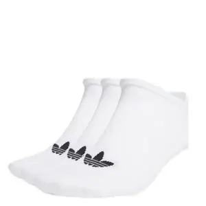 Adidas Originals 3 PACK-TREFOIL LINER-S20273-3 PACK-WHITE/WHITE/BLACK ponožky - Velikost 43/46 obraz