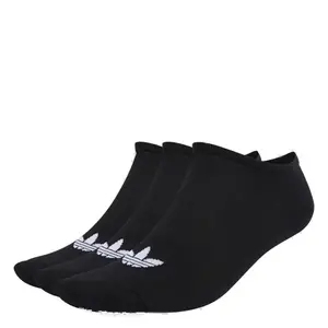 Adidas Originals 3 PACK-TREFOIL LINER-S20274-BLACK/BLACK/WHITE ponožky - Velikost 35/38 obraz