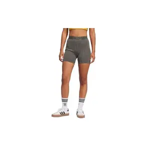 Adidas Originals RIB BOOTY SHORT-JC7554-Black dámské kraťasy - Velikost XS obraz