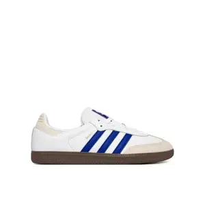 Adidas Originals Samba OG M cloud white/lucid blue/gum 5 pánské tenisky - Velikost 43 1/3 obraz
