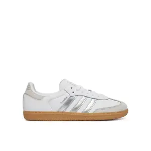 Adidas Originals Samba OG W cloud white/silver metallic/grey one dámské tenisky - Velikost 37 1/3 obraz