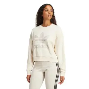 Adidas Originals SNAKE CREW-WONWHI dámská mikina - Velikost M obraz