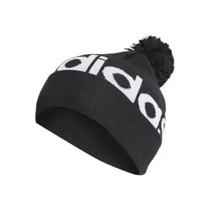 Adidas POMPOM BEANIE BLACK/WHITE čepice - Velikost 58/60 cm obraz