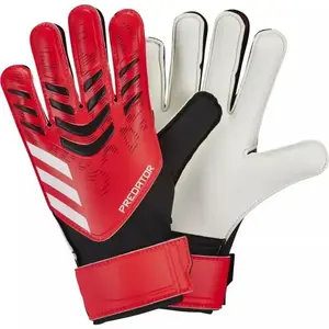 Adidas PRED GL TRN J BLACK/LUCRED/WHITE Juniorské fotbalové brankářské rukavice - Velikost 4 obraz