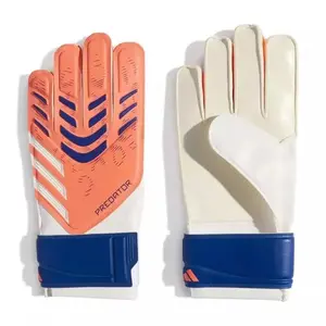 Adidas PRED GL TRN J SIGCOR/WHITE/LUCBLU dětské fotbalové brankářské rukavice - Velikost 7 obraz
