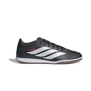 Adidas Predator Club M IC core black/cloud white/lucid red pánské halové fotbalové kopačky - Velikost 44 obraz