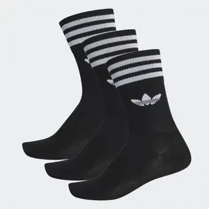 Adidas Solid CREW SOCK S21490 Ponožky 3 KS PO - EU 35/38 obraz