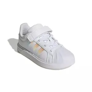 Adidas Streettalk K cloud white/iridescent/core white dívčí tenisky - Velikost 29 obraz