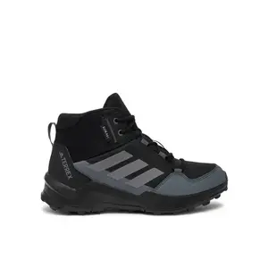 Adidas Terrex AX4 R.Rdy Mid Jr core black/grey four/grey six juniorská kotníková turistická obuv - Velikost 40 obraz