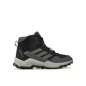 Adidas Terrex AX4R Jr core black/grey four/grey six juniorská kotníková turistická obuv - Velikost 39 1/3 obraz
