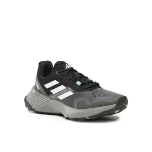 Adidas Terrex Soulstride W core black/crystal white/grey four dámská běžecká trailová obuv - Velikost 37 1/3 obraz
