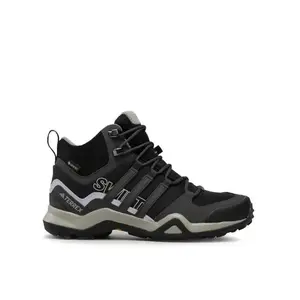 Adidas Terrex Swift R2 Mid GTX Ws core black/solid grey/purple tint dámská kotníková turistická obuv - Velikost 38 obraz
