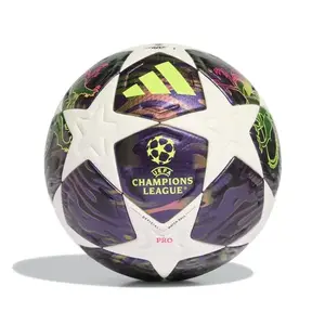 Adidas UCL PRO F DPURPL/WHITE/SYELLO fotbalový míč - Velikost 5 obraz