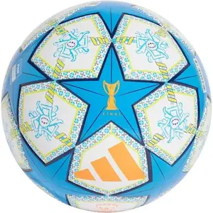 Adidas UWCL LGE WHITE/ORANGE/NGTSKY/ Fotbalový míč - Velikost 5 obraz