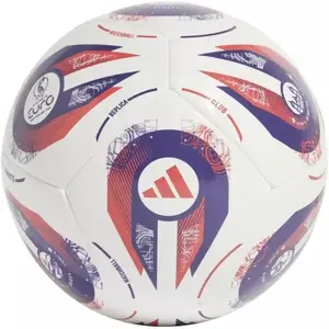 Adidas W EURO25 CLB WHITE/PANTON/PANTON fotbalový míč - Velikost 5 obraz