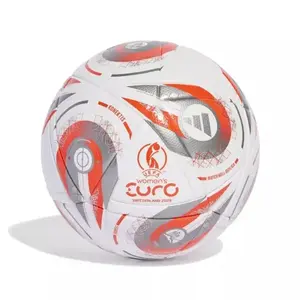 Adidas W EURO25 LGE F WHITE/SILVMT/LUCLEM fotbalový míč - Velikost 5 obraz