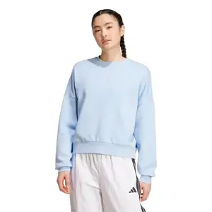 Adidas W SL FC SWT GLOBLU/WHITE dámská mikina - Velikost S obraz