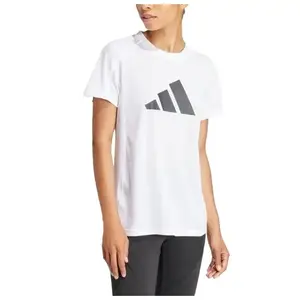 Adidas WE LOGO T WHITE/BLACK dámské tričko - Velikost S obraz