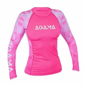 Agama Dámské lycrové triko PINK LADY, dlouhý rukáv - S obraz