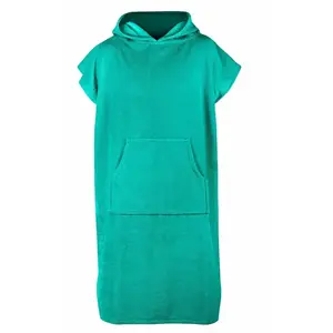 Agama Pončo COTTON PREMIUM KID pro děti - aqua obraz