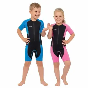 AGAMA Silky dětský neopren - 6/18 měs. tyrkysová obraz