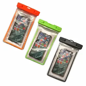 Agama Vodotěsný obal na mobil 10 x 17 cm - černá obraz
