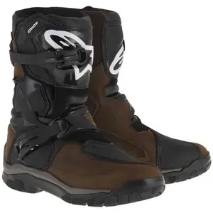 Alpinestars Boty na motorku Belize Oiled Drystar hnědé - 43 obraz