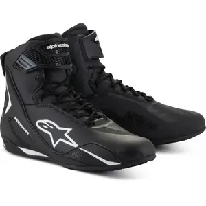 Alpinestars Boty na motorku Faster-4 černo-bílé - EU 40 obraz