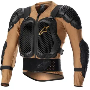 Alpinestars Chránič těla Bionic Action 2 černo-hnědý - S obraz