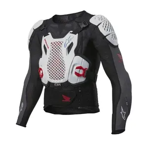 Alpinestars Chránič těla Bionic Plus 2 Honda kolekce 2024 bílo-modro-červeno-černý - S obraz