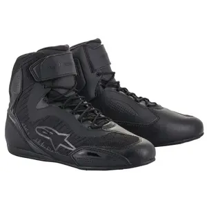 Alpinestars Dámské boty na motorku Stella Faster-3 Rideknit černo-šedo antracitové - EU 37 obraz
