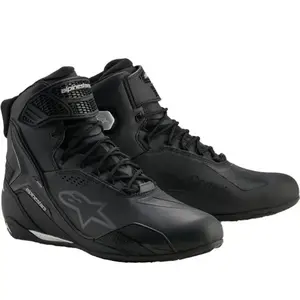 Alpinestars Dámské boty na motorku Stella Faster-4 Drystar černo-stříbrné - EU 37, 5 obraz