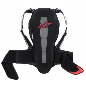 Alpinestars Páteřový chránič Nucleon KR-2 černo-červený - XS obraz