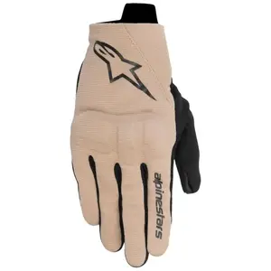 Alpinestars Rukavice na motorku Reef V2 pískovo-černé - S obraz