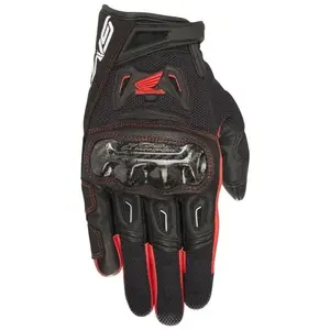 Alpinestars Rukavice na motorku SMX-2 Air Carbon Honda Kolekce černo-červené - S obraz