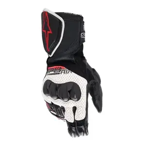 Alpinestars Rukavice na motorku SP-8 Air bílo-černo-červené - S obraz