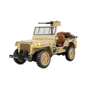AMEWI Jeep Willys MB písková 1: 14 4WD RTR RC crawler obraz