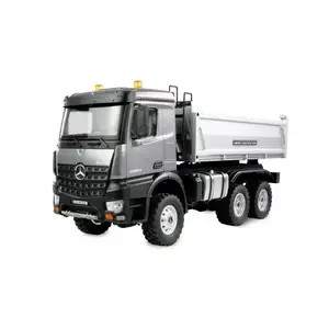 AMEWI Mercedes-Benz Arocs 6x6 1: 14 RTR antracitový RC sklápěč obraz