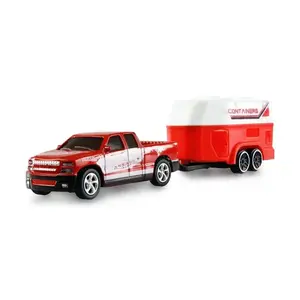 Amewi RC Pickup s přívěsem pro koně 1: 64 obraz